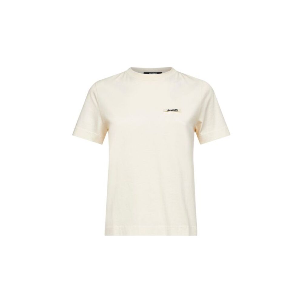 Jacquemus Women Light Beige The Gros Grain Short-Sleeve T-Shirt
